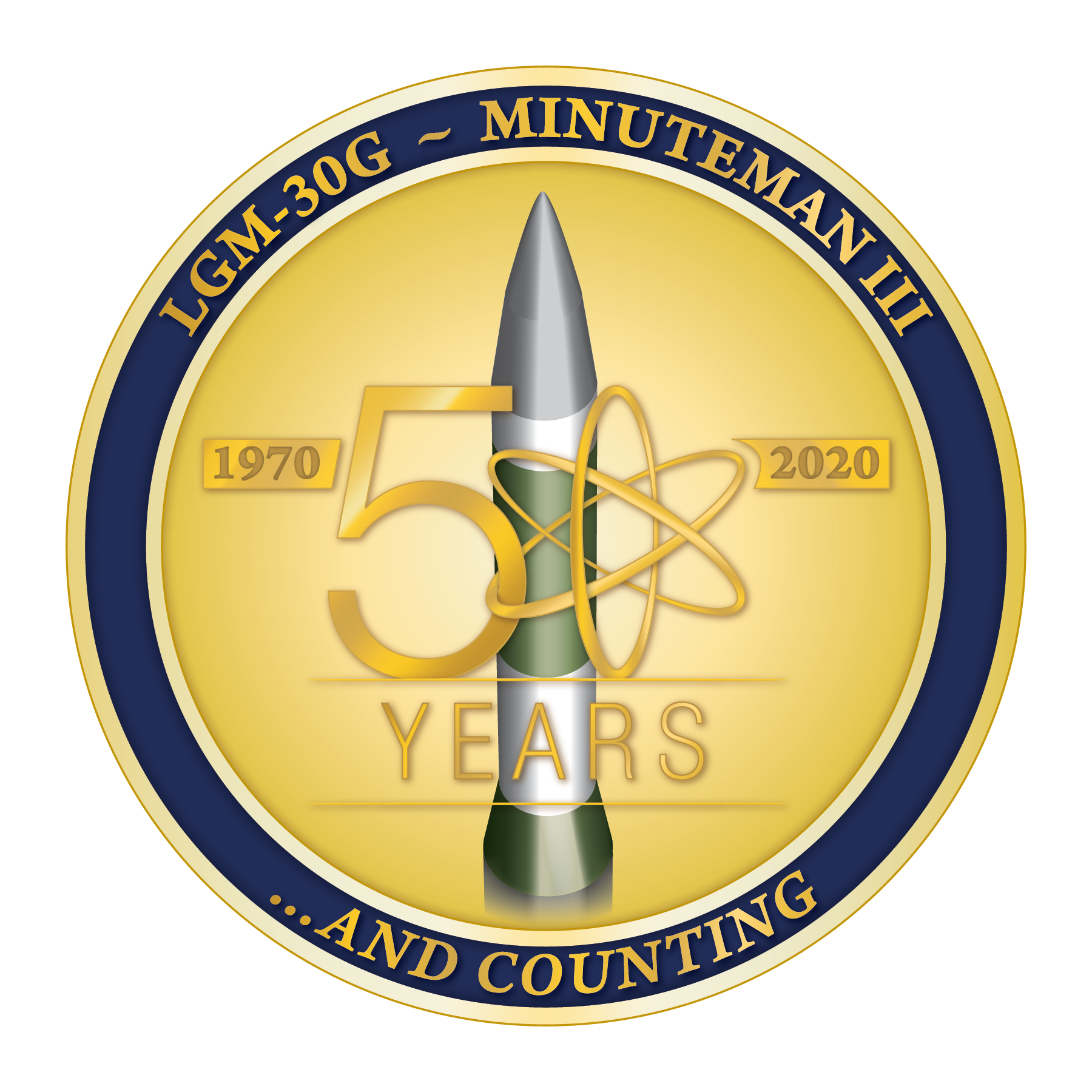 Minuteman III 50th Anniversary Logo